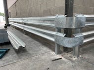 Protective Steel Crash Barrier